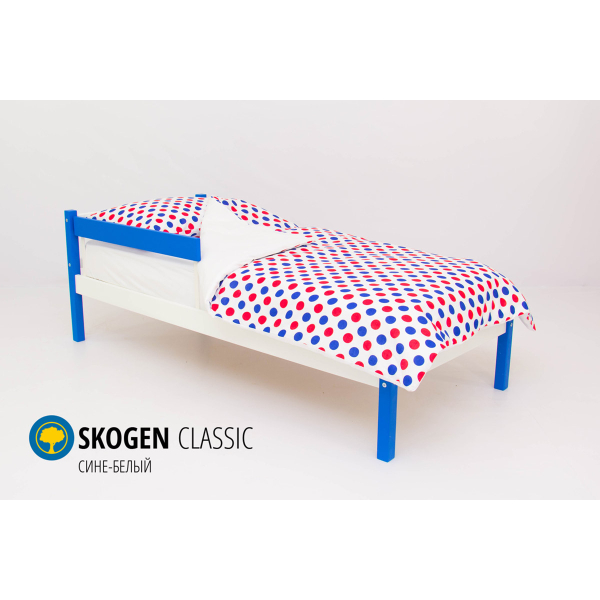 Купить кровать svogen classic сине-белый - 7 890 руб.