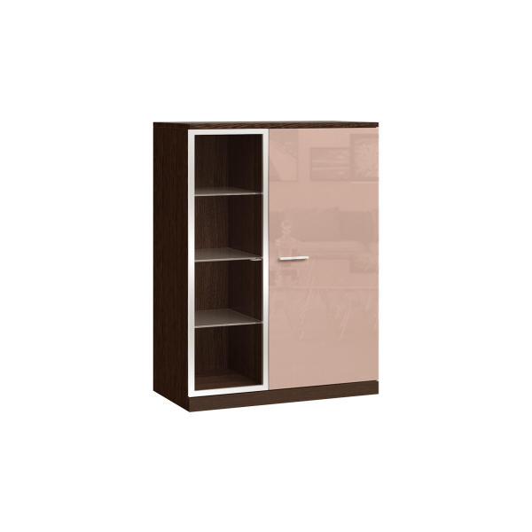 Купить шкаф со стеклом домино дм-22 - 16 150 ₽
