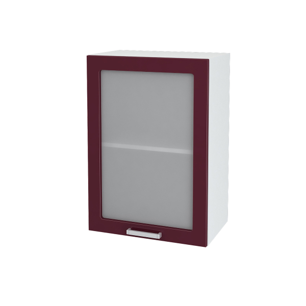 Купить шкаф навесной со стеклом алина швс 500-720 - 3 770 ₽