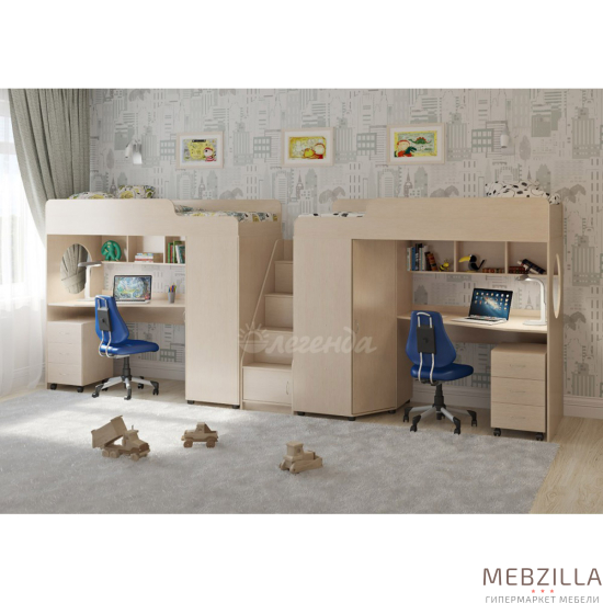Купить кровать двухъярусная легенда 4.5 1900 - 56 170 ₽