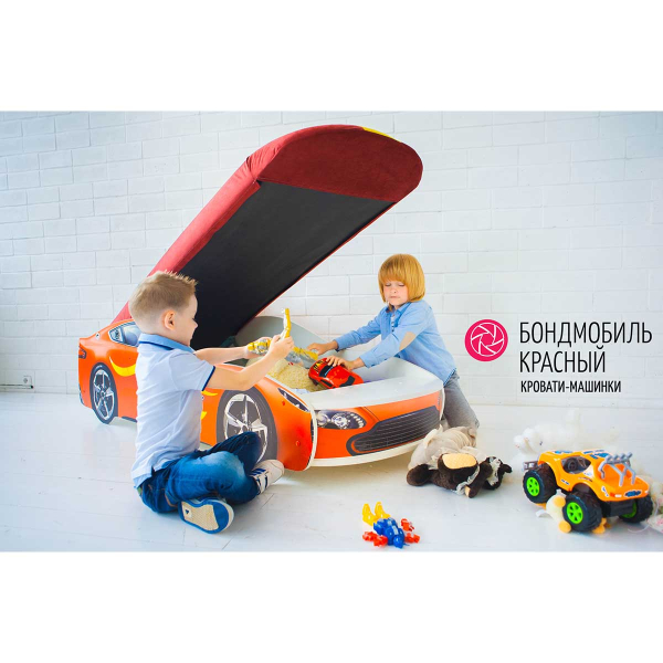 Купить кровать-машина бондмобиль - 18 990 руб.