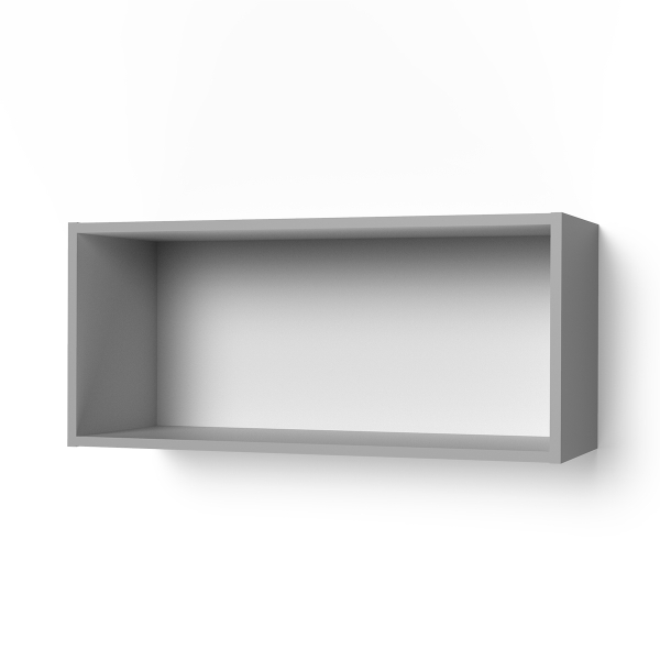 Купить шкаф навесной со стеклом крафт швс 800х - 4 208 ₽