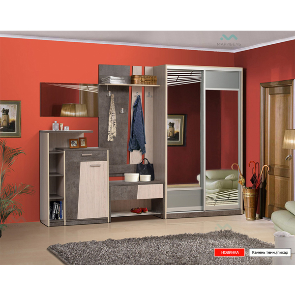 Купить шкаф-купе двухдверный 1200 визит-14 вп-2 - 42 750 ₽