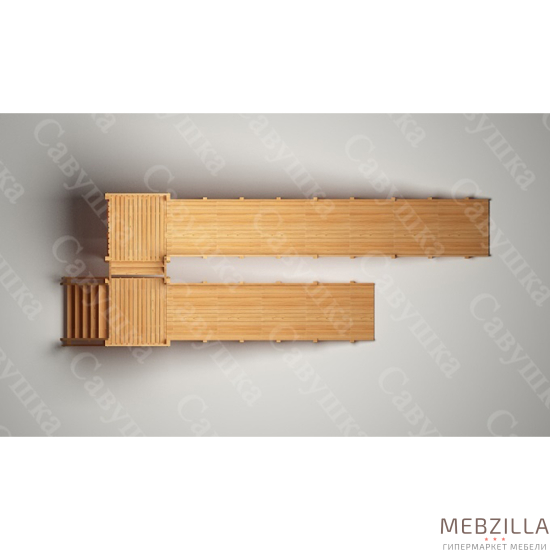 Купить зимняя деревянная горка савушка зима wood 7 - 243 000 руб.
