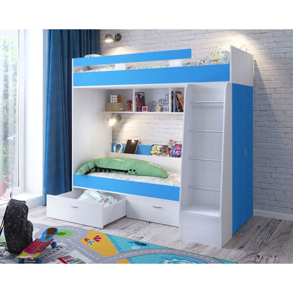 Купить кровать двухярусная юниор 6 - 30 530 ₽