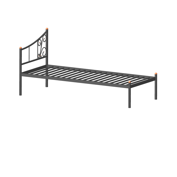 Купить кровать металлическая лилия - 11 454 ₽