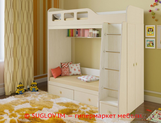 Купить кровать двухъярусная астра 3 - 28 500 руб.