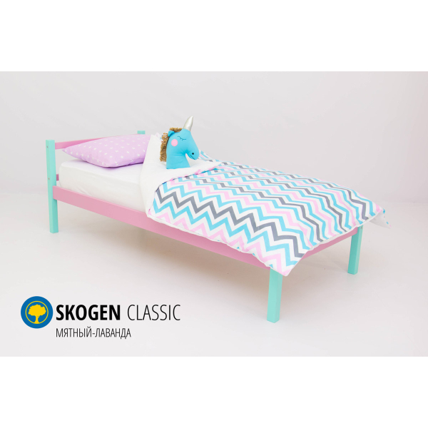 Купить кровать svogen classic мятный-лаванда - 7 890 руб.