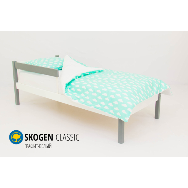 Купить кровать svogen classic графит-белый - 7 890 руб.