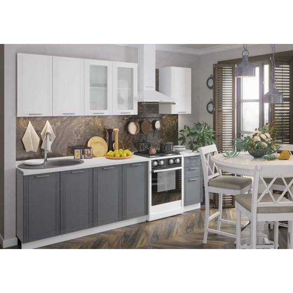 Купить шкаф навесной со стеклом алина швс 300-720 - 2 576 ₽