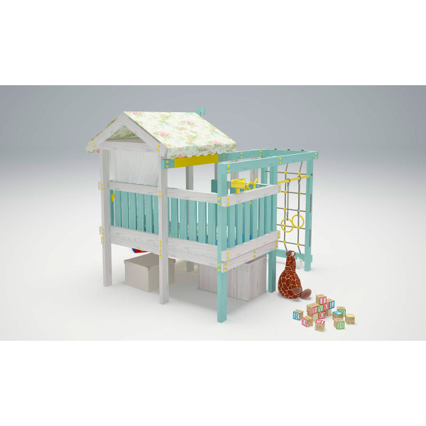 Купить игровой комплекс-кровать савушка baby 1 - 46 900 руб.