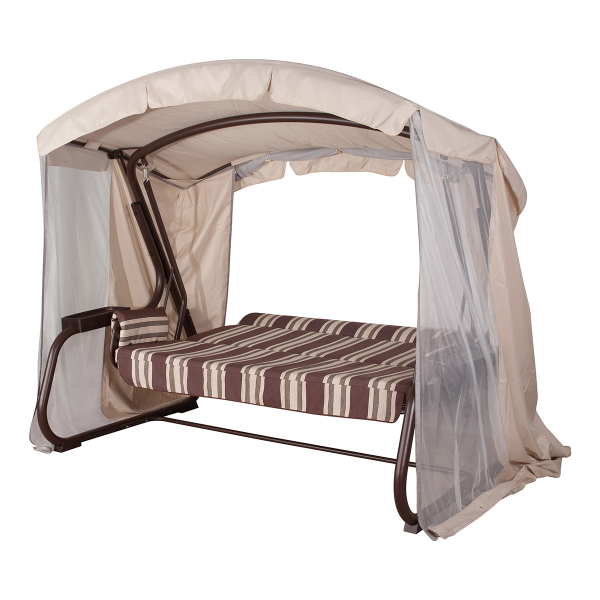 Купить качели садовые мерида премиум шоколад - 36 390 руб.