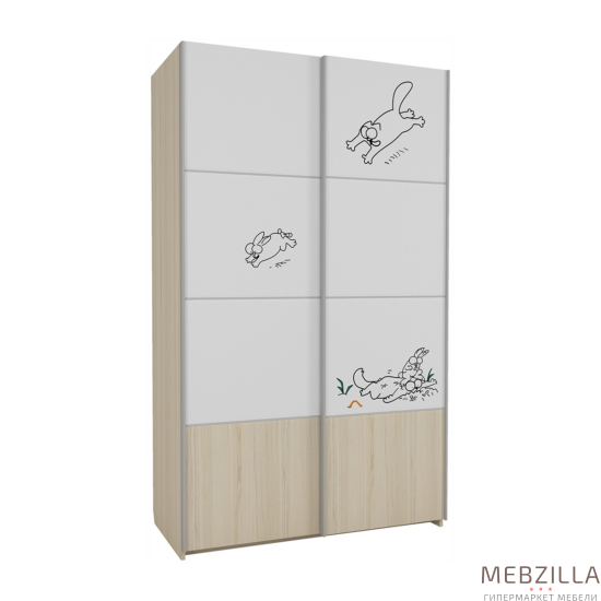Купить шкаф-купе двухвдерный киса ш-1 - 26 230 ₽