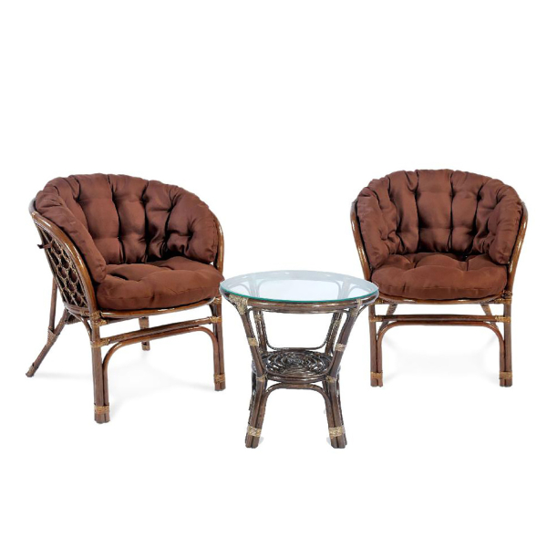 Купить комплект кофейный багама s (стол + 2 кресла) 03/10 (s)-1 - 20 031 руб.