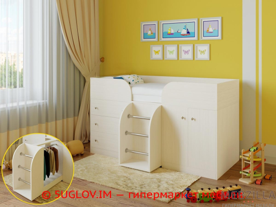 Купить кровать-чердак астра 5 - 23 500 руб.