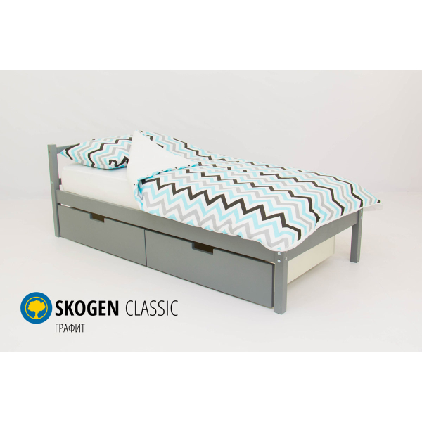 Купить кровать svogen classic графит - 7 890 руб.