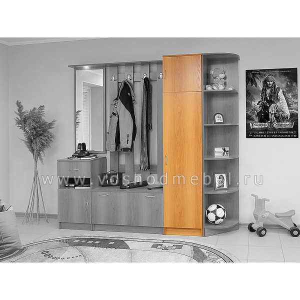 Купить шкаф однодверный м-4 машенька - 3 878 руб.