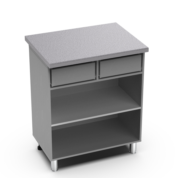 Купить рабочий стол 800 с 2 ящиками танго 8р2 - 6 664 руб.