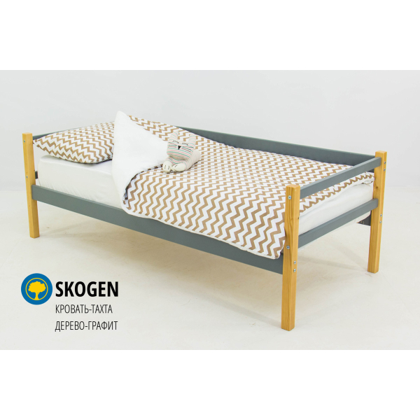 Купить кровать-тахта svogen дерево-графит - 8 990 руб.