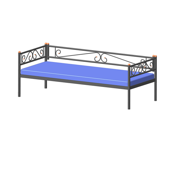 Купить кушетка металлическая шарм - 16 275 руб.