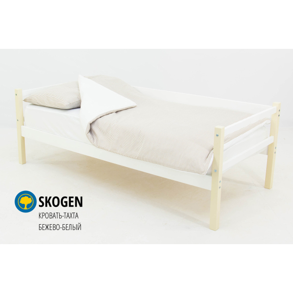 Купить кровать-тахта svogen бежево-белый - 8 990 руб.