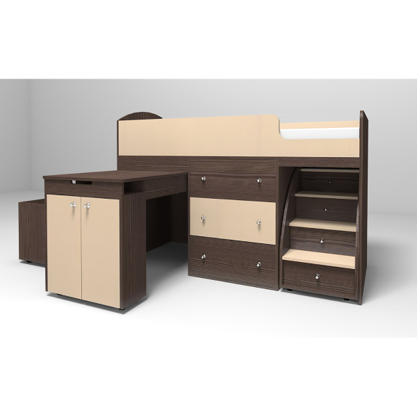 Купить кровать-чердак 700х1600 малыш - 22 440 руб.