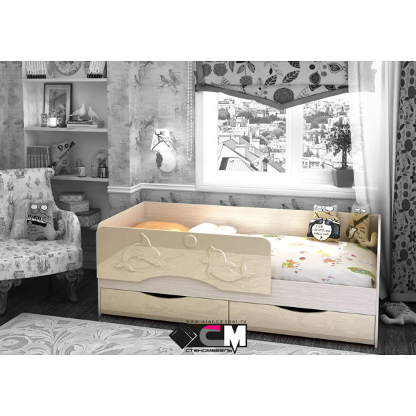 Купить кровать детская алиса кр 811 - 11 854 руб.