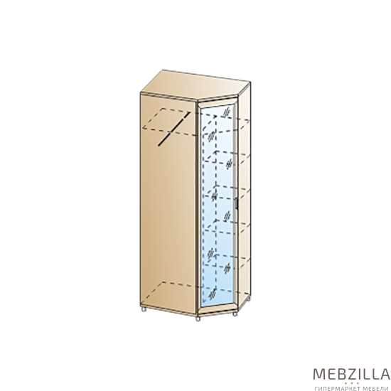 Купить шкаф мелисса шк-2818 - 23 538 ₽