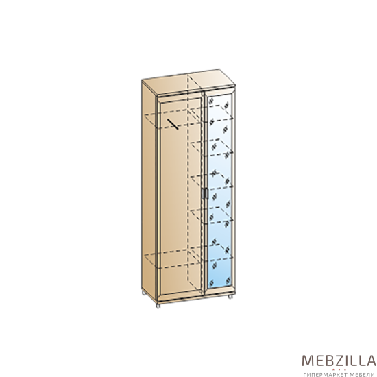 Купить шкаф мелисса шк-2832 - 21 618 ₽