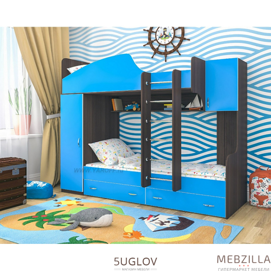 Купить кровать двухъярусная юниор 2 - 34 650 ₽