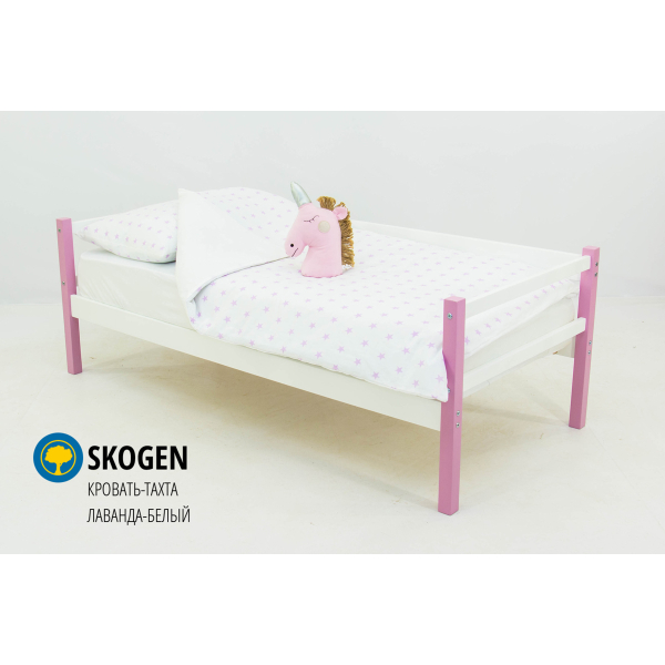 Купить кровать-тахта svogen лаванда-белый - 8 990 руб.