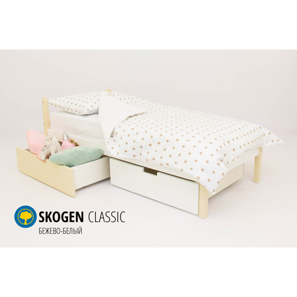 Купить кровать svogen classic бежево-белый - 7 890 руб.