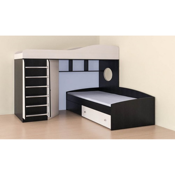 Купить кровать двухъярусная кадет 2 с металлической лестницей - 34 170 руб.