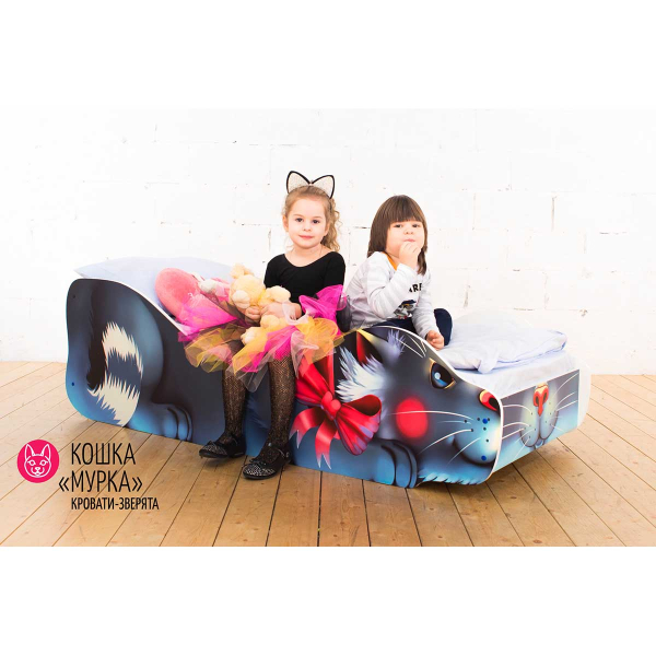 Купить кровать-зверенок кошка-мурка - 8 690 ₽
