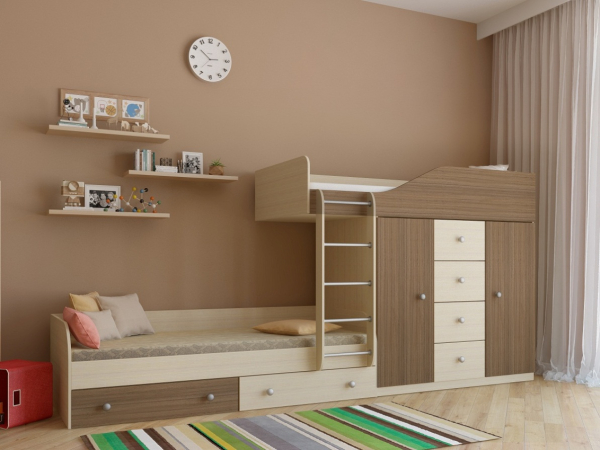 Купить кровать двухъярусная астра 6 - 34 900 руб.