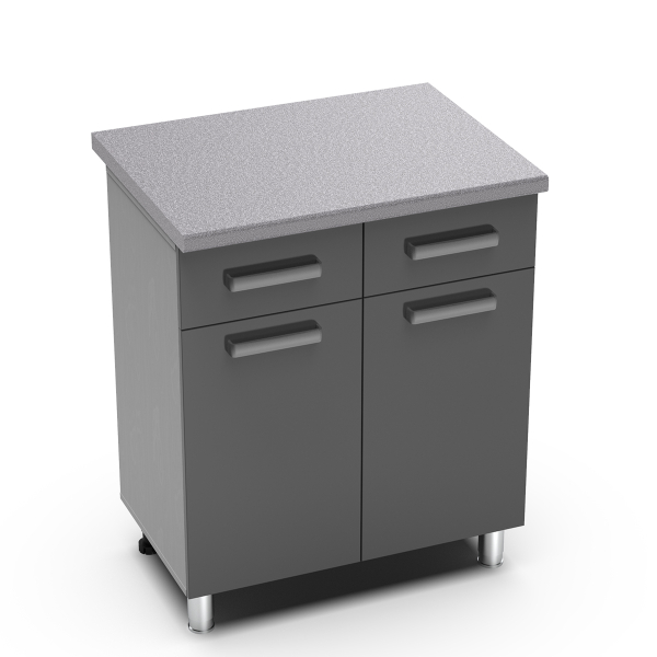 Купить рабочий стол 800 с 2 ящиками танго 8р2 - 6 664 руб.