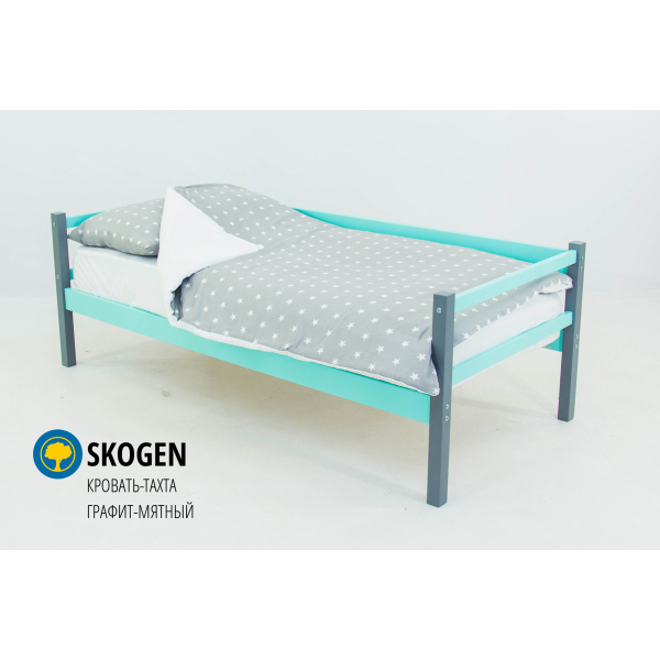 Купить кровать-тахта svogen графит-мятный - 8 990 руб.