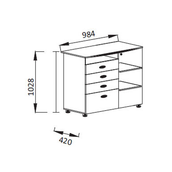 Купить комод юниор-6 пм-6 - 13 850 руб.