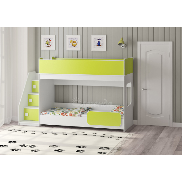 Купить кровать двухъярусная легенда 43.4.1 - 21 140 ₽