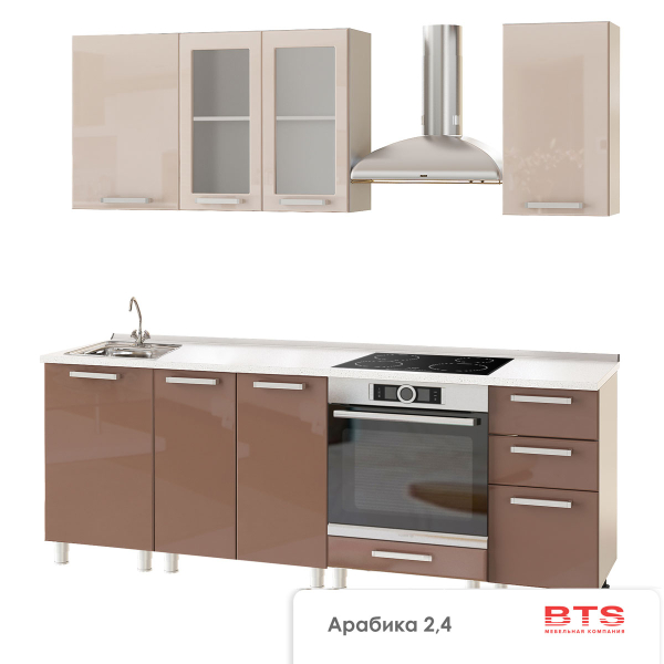 Купить кухня арабика 2.4 вариант 7 - 28 059 ₽
