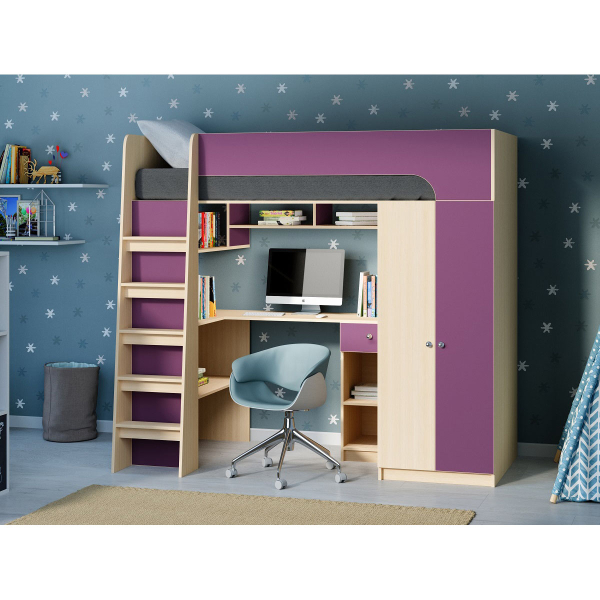 Купить кровать-чердак астра 10 - 27 300 руб.