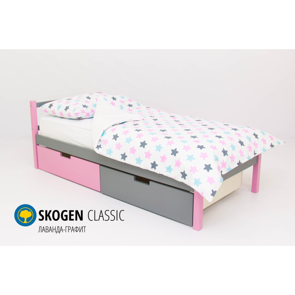 Купить кровать svogen classic лаванда-графит - 7 890 руб.
