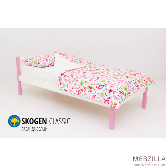 Купить кровать svogen classic лаванда-белый - 7 890 руб.