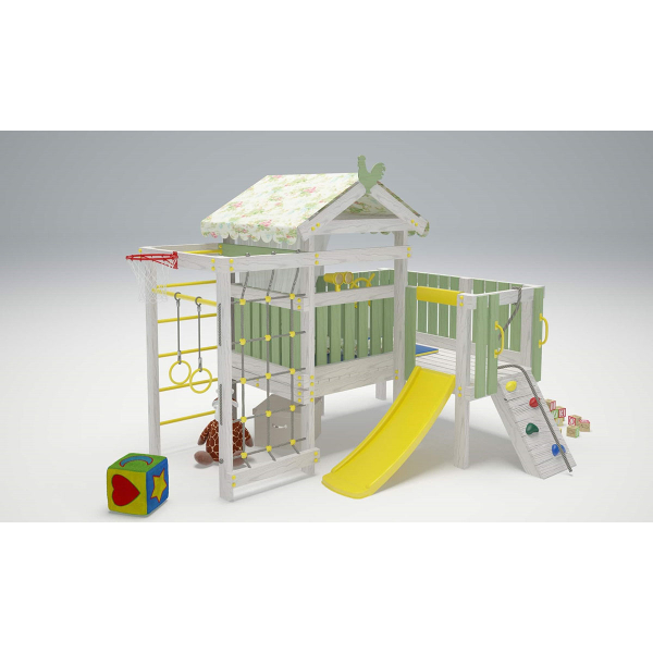 Купить игровой комплекс-кровать савушка baby 7 - 61 900 руб.
