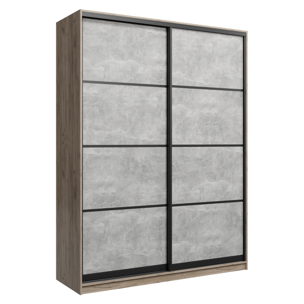 Купить шкаф-купе двухдверный лофт 170 - 31 490 руб.