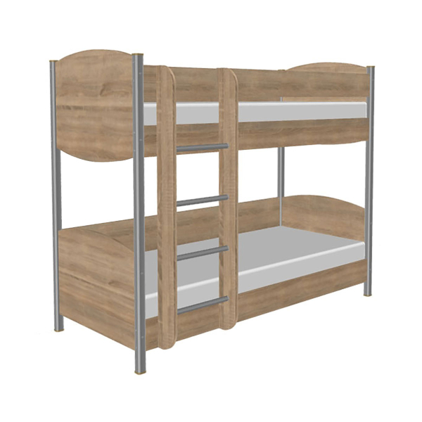 Купить кровать двухъярусная ксюша кр-123 бд - 24 992 руб.