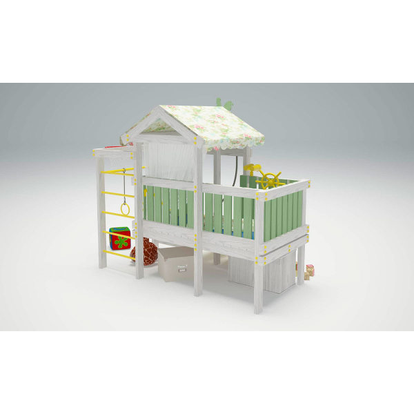 Купить игровой комплекс-кровать савушка baby 3 - 53 500 руб.