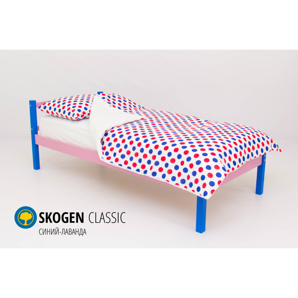 Купить кровать svogen classic синий-лаванда - 7 890 ₽