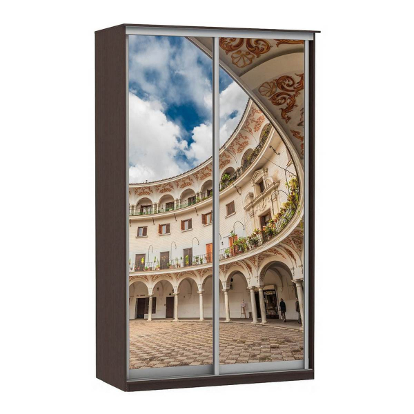 Купить шкаф-купе модерн 1776 (фотопечать, 3 секции) - 43 478 руб.