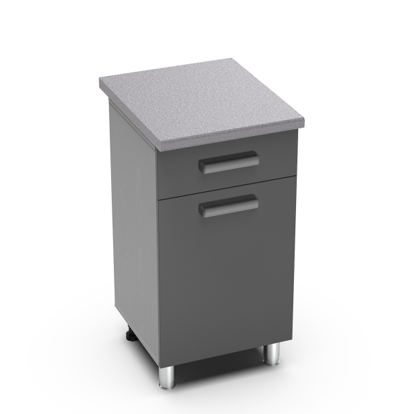 Купить рабочий стол 500 с 1 ящиком бомбей 5р1 - 5 331 ₽